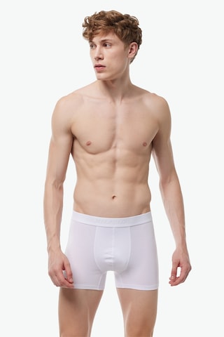 Malabadi Erkek Beyaz Extra Yumuşak Micro Modal Boxer 914