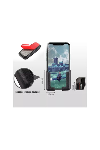 Telefon ve Tablet Tutucu Ergonomik Pratik Araç-Ev-Ofis Yapıştırma