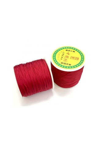 Paraşüt - Bileklik Ipi Kırmızı 100 Mt 0,8 Mm