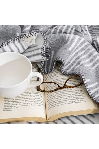 Schafer Home Bloom Tk Battaniye 150x220 Cm 1 Parça-gri Gri