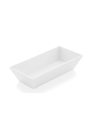 Güral Porselen Merid 15x10x5 Cm Kayık Tabak Mer15ky 1 Adet - Beyaz