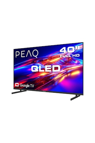 Peaq 40Q80 40" Google İşletim Sistemli Dahili Uydu Alıcılı Full HD QLED Smart TV