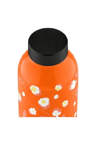 Mamawata Sunlight Paslanmaz Çelik Termos Matara 470 Ml Sızdırmaz Yalıtımlı Suluk Turuncu