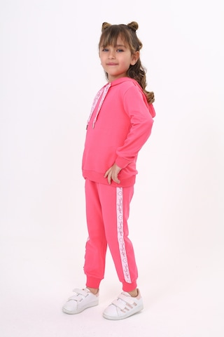 Toontoy Kız Çocuk Eşofman Takım Fuşya