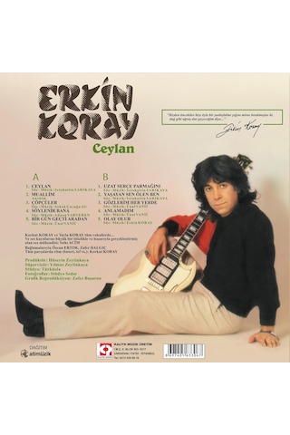 Erkin Koray - Ceylan / Çöpçüler Renkli Plak