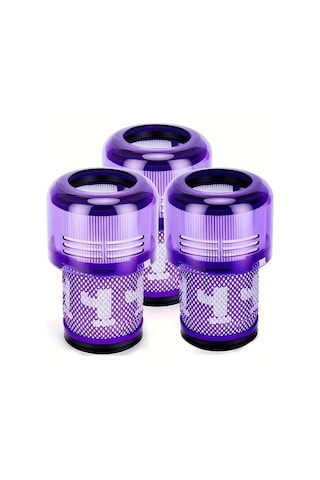 Honeybeeshop V12 Slim Absolute Detect 3 Paket Yikanabilir Hepa Filtre 971517 01 Yedek Parca Hava Kalitesini Artirir