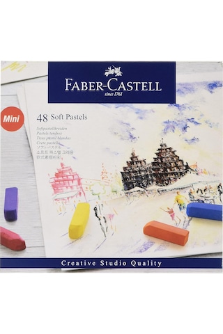 Faber-castell Creative Studio Toz Pastel Boya, 48 Renk, Yumuşak D Çok Renkli