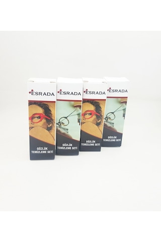 Esrada Gözlük Temizleme Seti Dezenfektan Sprey Mikrofiber Set Spreyse 4'lü Set