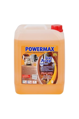 Powermax Sıvı Arap Sabunu 5 KG Powermax Sıvı Arap Sabunu 5 KG