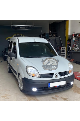 Renault Kangoo 1 1998-2007 Uyumlu H Lip Esnek Ön Lip 2 Parça Karlık Ön Ek Tampon Altı Dill