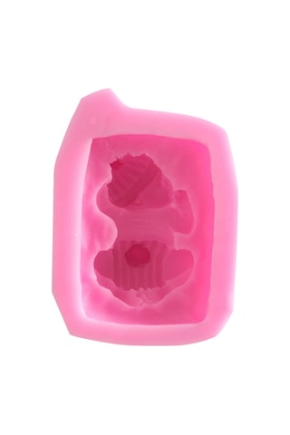 Vkemall Bebek Figürlü Silikon Kalıp - Gıda Safe, Kek Dekorasyonu Ve Sabun Yapımı İçin Dıy Araç Çok Renkli