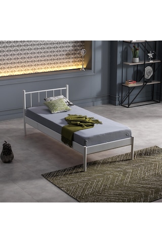 Bedliga Falez-S Tek Kişilik Metal Karyola 90X190-90X200-120X200