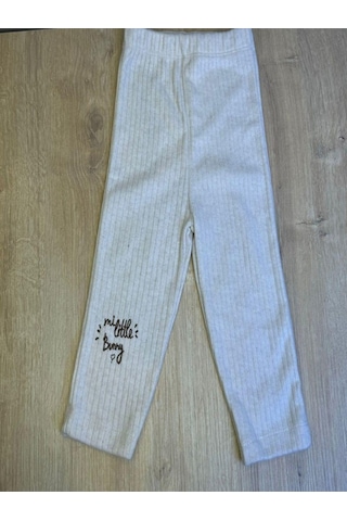 Kıpırık Baby 3'lü Kız Bebek Çocuk İçi Polarlı Ceket 2 İplik Sweatshirt Ve Pantalon Takım-724 Yeşil