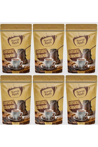 Saray Keyfi Osmanlı Kahvesi 6 x 200 G Saray Keyfi Osmanlı Kahvesi 6 x 200 G
