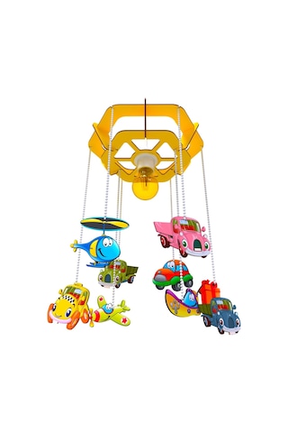 Kuk Design Vec Taşıtlar Çocuk Odası Avizesi Ahşap Sarkıt