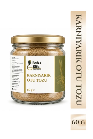 Bab-ı Şifa Karnıyarık Otu Tozu 60g Doğal Lif Kaynağı Katkısız & Saf