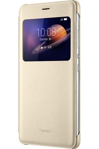 Huawei Honor V8 Smart View Pc Pu Kapaklı Kılıf Siyah