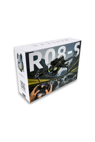 R08-s Oas Çift Kameralı Katlanabilir Drone Wifi Fpv Canlı Görüntü