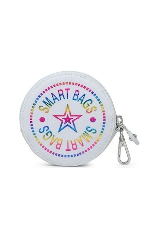 Smart Bags Bozuk Paralık Açık Gri Kadın Portföy & Clutch Çanta Sm Çok Renkli