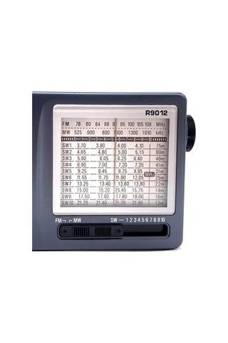 Lexroo Tecsun R-9012 Taşınabilir Analog Radyo Kısa Dalga Fm Stereo Alıcı Fm/mw/sw 12 Bantlı Dünya
