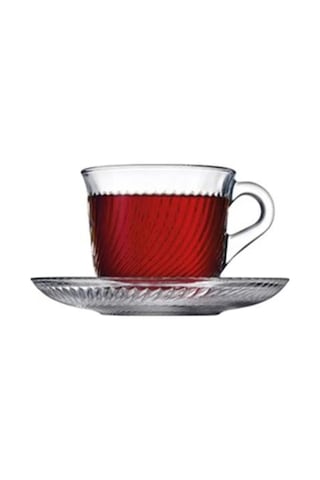 Paşabahçe 97768 Marmara 6 Kişilik Çay Kahve Fincan Takımı Beyaz