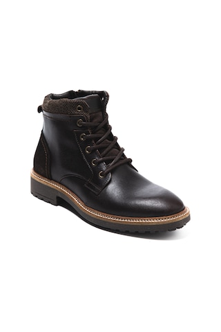 Bot Erkek 1103/gl 015 Wk-john May Lth+suede+newsplit Brown Kahve