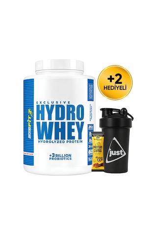 Sporfit Nutrition Hydrowhey Protein Tozu 1800 Gr 60 Servis Çilekli Pasta + 3 Milyar Probiyotik + Shaker + Protein Kahve Hediyeli çilek