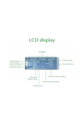 Pazly Seçeneği Şarj Şarj Piller Pil Ni-mh Li-ion İçin Çoklu Cihazı: Akıllı 3.7v 1.2v & Cf