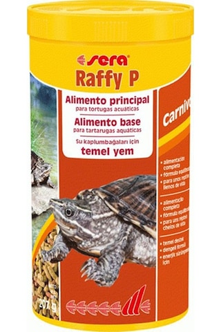 Sera Reptil Raffy P 1000 Ml / 207 Gr Kaplumbağa Yemi