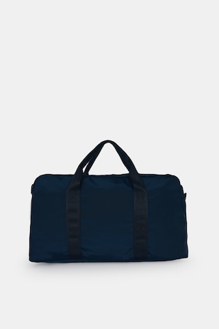 İcone Bag Kadın & Erkek Spor Çantası, Paraşüt Kumaş Önü Cepli Unisex Spor Fitness Gym Çantası Lacivert
