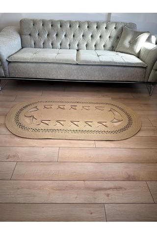 Jüt Kilim, Paspas, Mutfak Halısı, Banyo Paspası, Kilim, Halı, Oturma Odası Halısı, El Dikim Özel Kil Mabel