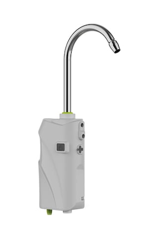 Qingmipy Otomatik Algılayıcı Balık Tutma Su Alma Cihazı 1.8m Boru - Beyaz Standart Seti - 1 Ton/ Saat Su Pompa Kapasitesi, 6l/dakika Hava Akımı