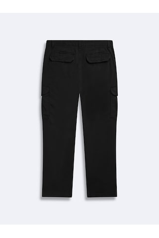 LTB Düz Paça Kargo Siyah Pantolon