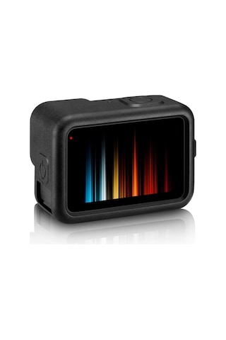 Pazly Gopro Hero9 Yedek Silikon Kılıf - Kamera Koruma Kapağı Ve Lens Korumalı Siyah/mavi
