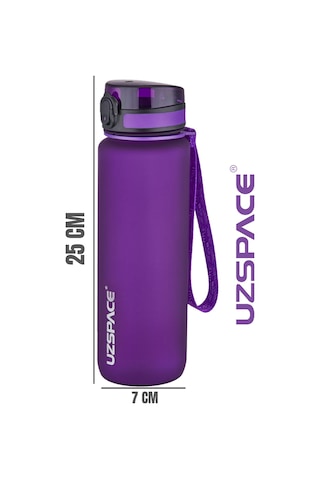 Uzspace 800 ML Yeni Ebat Boy 25 CM Tritan Su Matarası Bpa