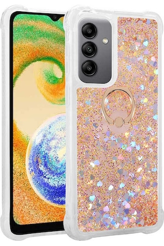 Zore Galaxy Uyumlu A14 Kılıf Milce Kapak - Gold Gold