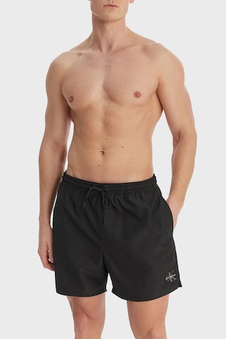 Calvin Klein Erkek Deniz Şortu Lv00n61045 Ub1 Siyah