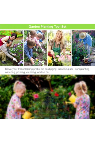 Symbee 14 Parça Çiçek Ve Sukulent Bakımı Seti - Toprak Döşeme, Budama, Sulama Ve Transplante Araçları