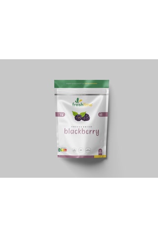 Freshlime Böğürtlen Kuru Meyve Cipsi Dondurularak Kurutulmuş Freeze Dried 20 G