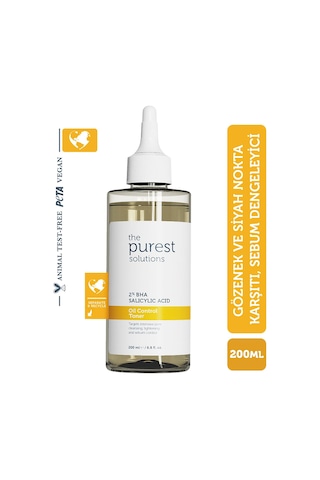 The Purest Solutions Yağlı Ve Karma Cilt Salisilik Asit Tonik 200 ML