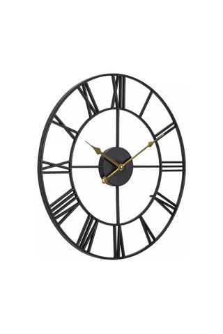 Rubın Duvar Saati, Sessiz, Ç-45.5 Cm 243714924 Siyah