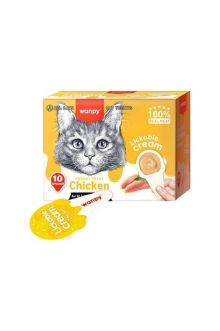 Tavuklu Kaşıklı Kedi Ödül Kreması 10x16 G