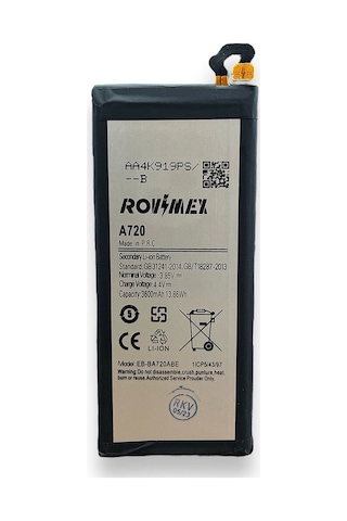 Galaxy A7 2017 Sm-a720f Batarya Pil - 3600 Mah