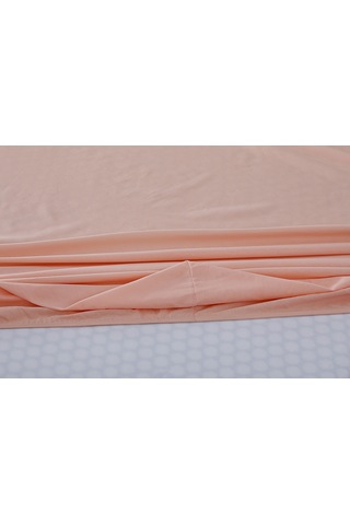 Doqu Home Colourful Fitted Çarşaf Tek Kişilik - Somon