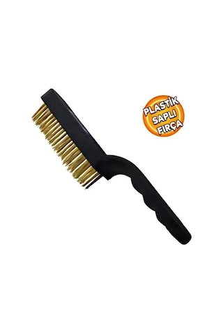 Mangal Barbekü Izgara Temizleme Tel Fırçası Plastik Saplı Mangal Tost Temizleme Fırçası Sık Telli 1 Sku: Smg8690010006523