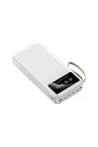 Hızlı Şarj Özellikli 20.000 Mah Dijital Göstergeli Usb Girişli Android Ve İos Uyumlu Powerbank Rekli
