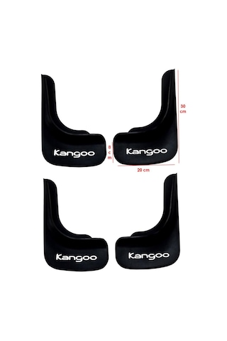 Renault Kangoo 1998-2007 Uyumlu 4 lü Ön-Arka Paçalık Tozluk Çamurluk REN1UX027YD