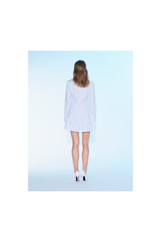 Sagaza Studio Ss6019 Gömlek Mini Elbise Bebe Mavisi