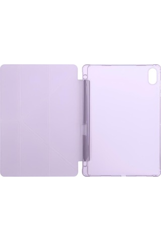 Honor Pad X8a Kılıf Kalem Bölmeli Katlanabilir Stand Olabilen Smart Tablet Kılıfı Kapaklı Kılıf