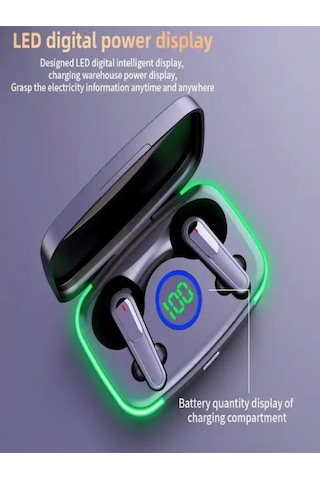 Time&Tech M80 Bluetooth 5.4 Kulak İçi Oyuncu Kulaklığı